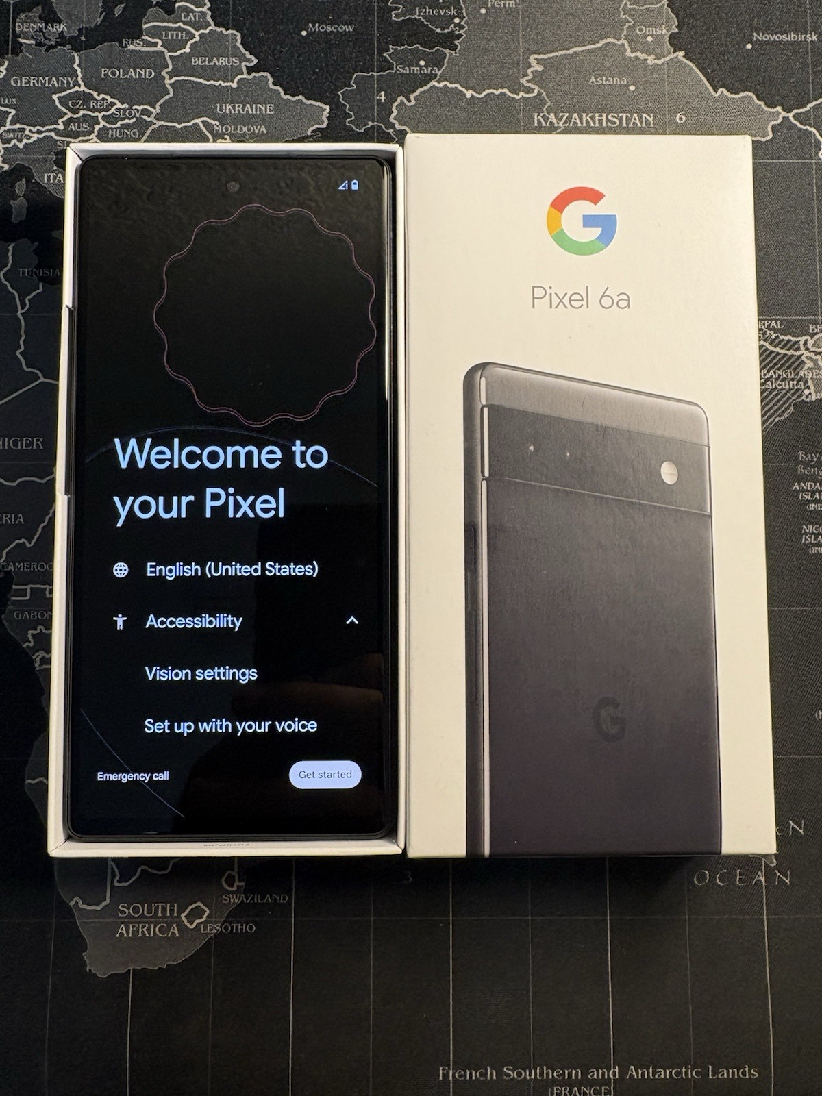 Google Pixel 6a – 128 GB – Charcoal (Total Wireless/Straight Talk) – GX7AS