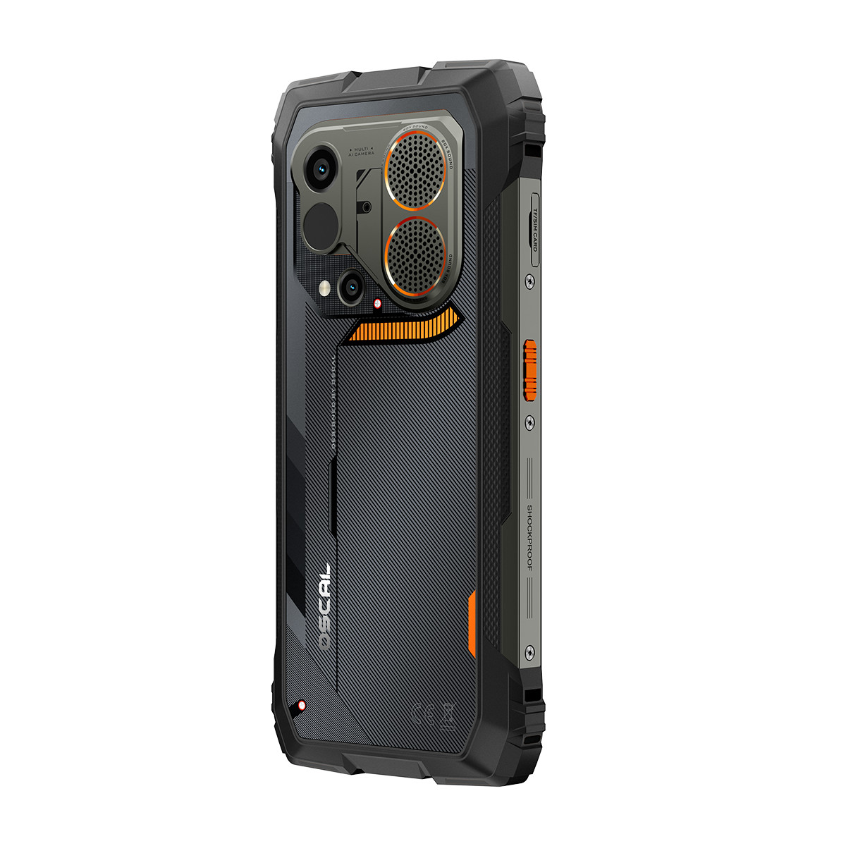 Blackview OSCAL PILOT6 AI Rugged Smartphone 48GB+256GB Thermal Imaging 108MP NFC