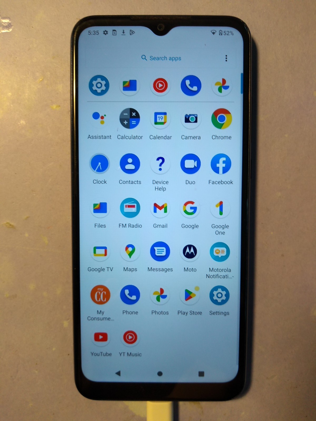 Motorola G play (2021) XT2093-4 Blue 32GB Consumer Cellular ONLY