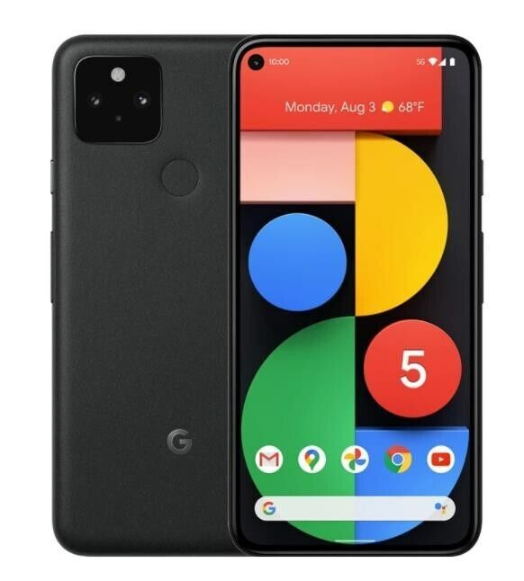 Google Pixel 5 128GB 5G 6.0″ ATT T-Mobile Verizon Unlocked Smartphone New Sealed