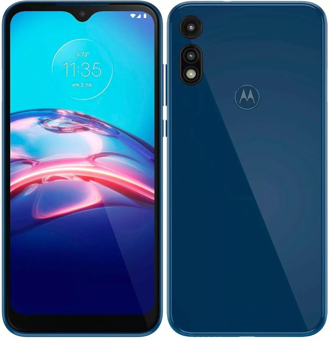 Motorola Moto E7 (2020) XT2052DL Claro Only 32GB Blue Good