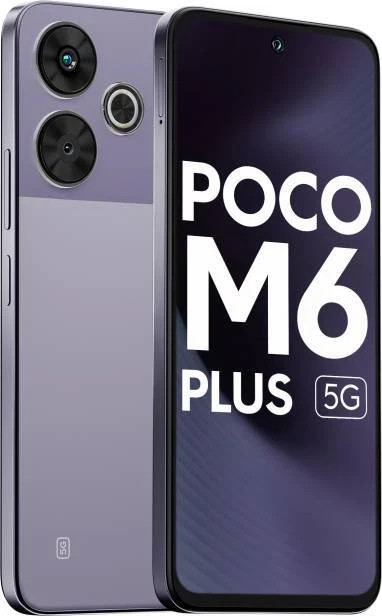 POCO M6 Plus 5G Factory Unlocked Dual SIM GLOBAL 6GB RAM 128GB STORAGE-Lavender