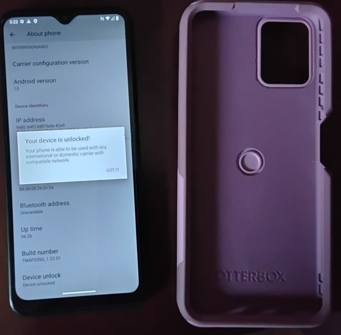 TWO- REVVL 6 Pro TMAF035G (METRO + GSM Unlocked) 6.82″ 128GB Very Good