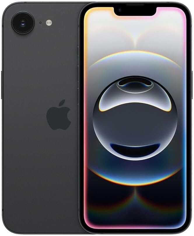 Apple iPhone 16e 128GB 6.1″ Black AT&T Prepaid MVNO’s 1-Year Warranty Good