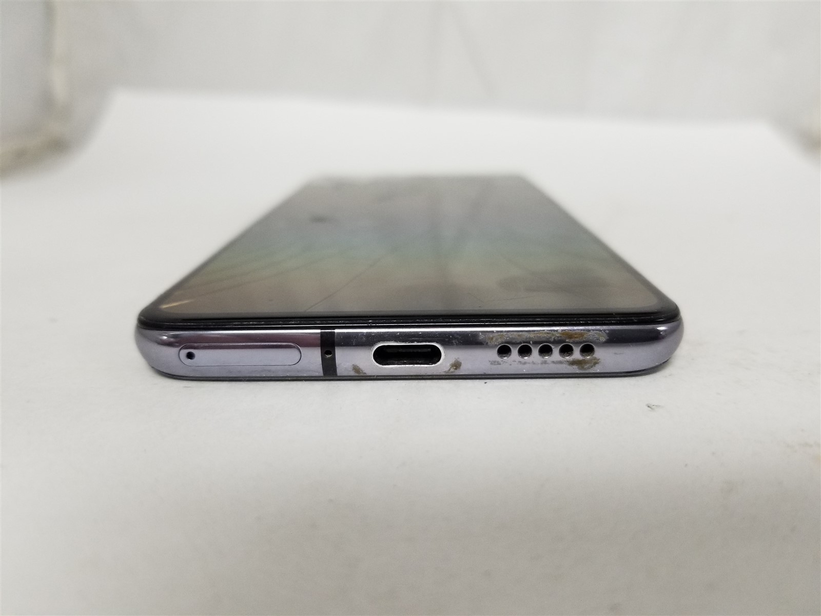 OnePlus 7T 128GB Silver HD1907 (T-Mobile Unlocked) Damaged zD2849