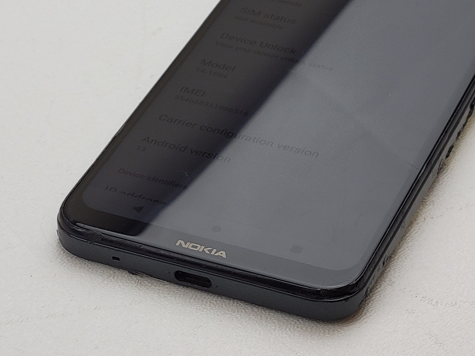 Nokia C210 (TA-1584) 32GB (GSM Unlocked) (MetroPCS) – *PLEASE READ* – H4343