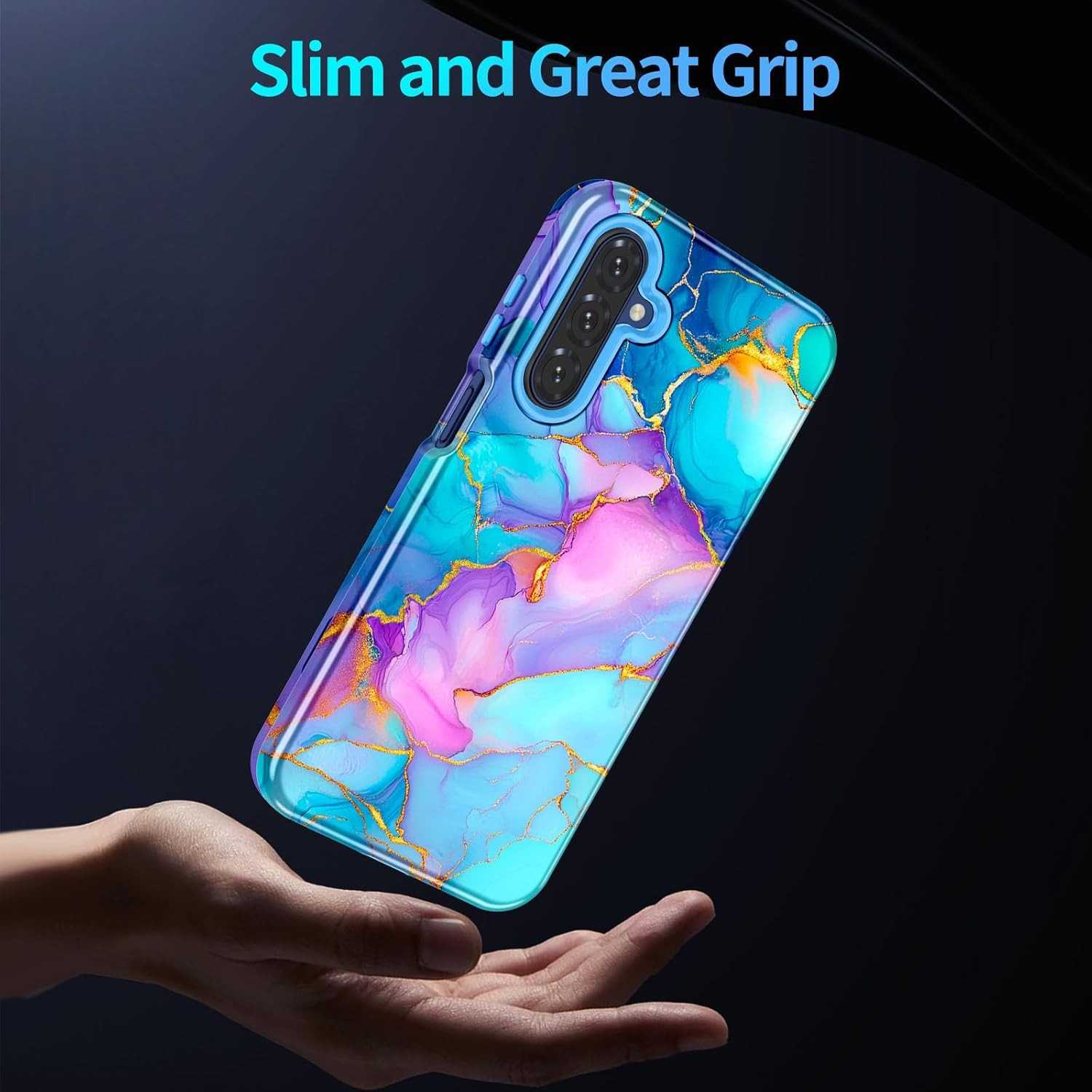 3 in 1 Hybrid Case for Galaxy A17 5G, Heavy Duty Shockproof Full Body Protection
