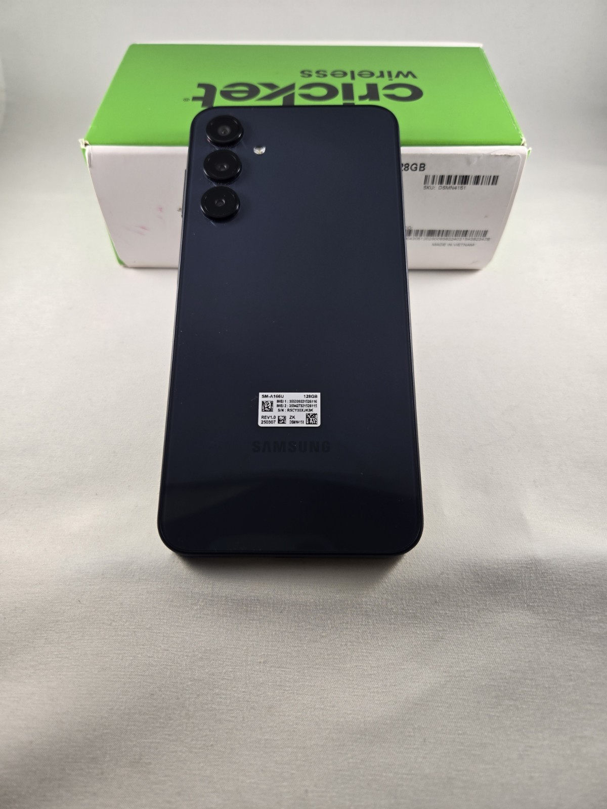 Samsung Galaxy A16 5G 128GB S166V Cricket Smartphone Black