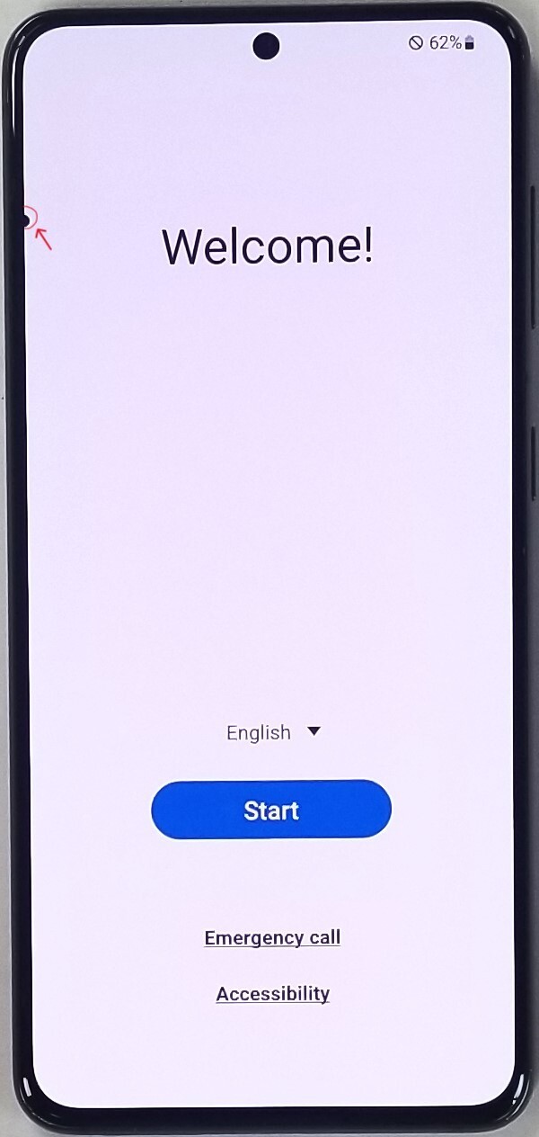 Samsung Galaxy S21 5G SM-G991U 128GB Phantom Gray Unlocked Black Spot Excellent