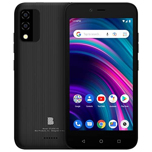 BLU Studio X5 S0610WW|5.0 Display|32GB|GSM Unlocked Android Smartphone|Black
