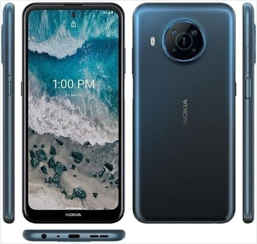 Nokia X100 5G Single SIM 128GB ROM 6GB RAM 48.0MP Original Phone 6.67″