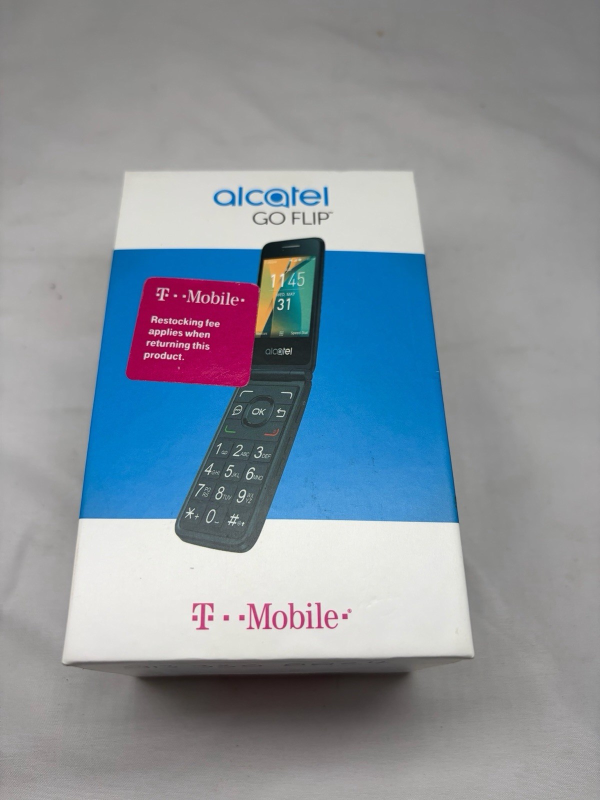 Alcatel Go Flip 4044W Tmobile 4G LTE Smart Flip Phone Metro Front Screen Issue