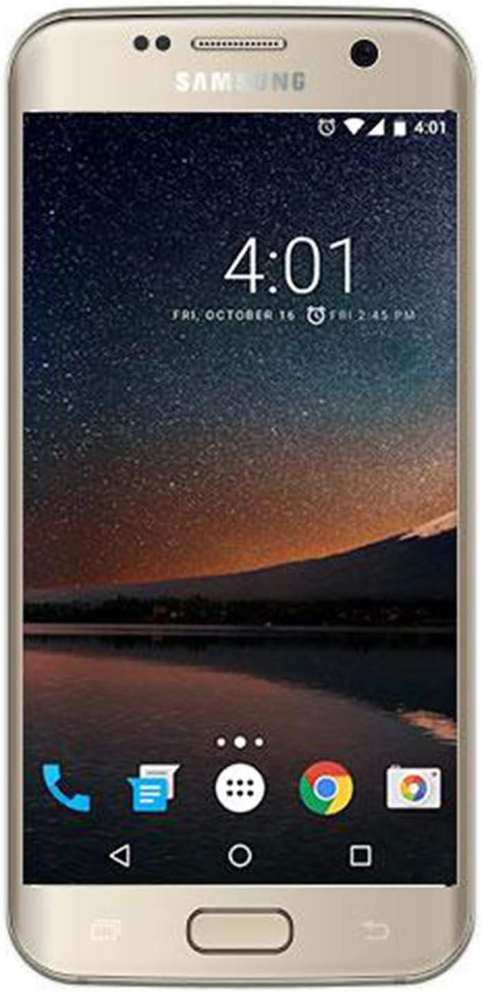 Samsung Galaxy S7 G930T 32GB 5.1″ GSM Unlocked Smartphone, Gold (LCD SHADOW)