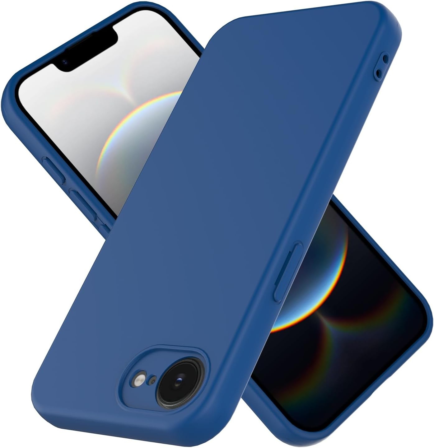 Silicone Case for iPhone 17e/iPhone 16e (6.1 inch), Durable Drop Tested Soft Sil