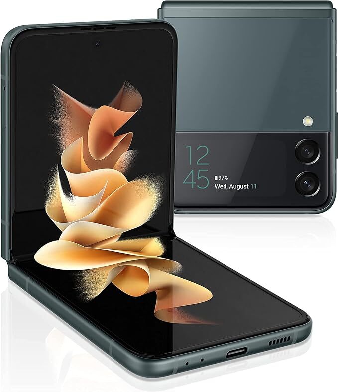 Samsung Galaxy Z Flip 3 5G SM-F711U1 128GBFactory Unlocked Smartphone OPEN BOX