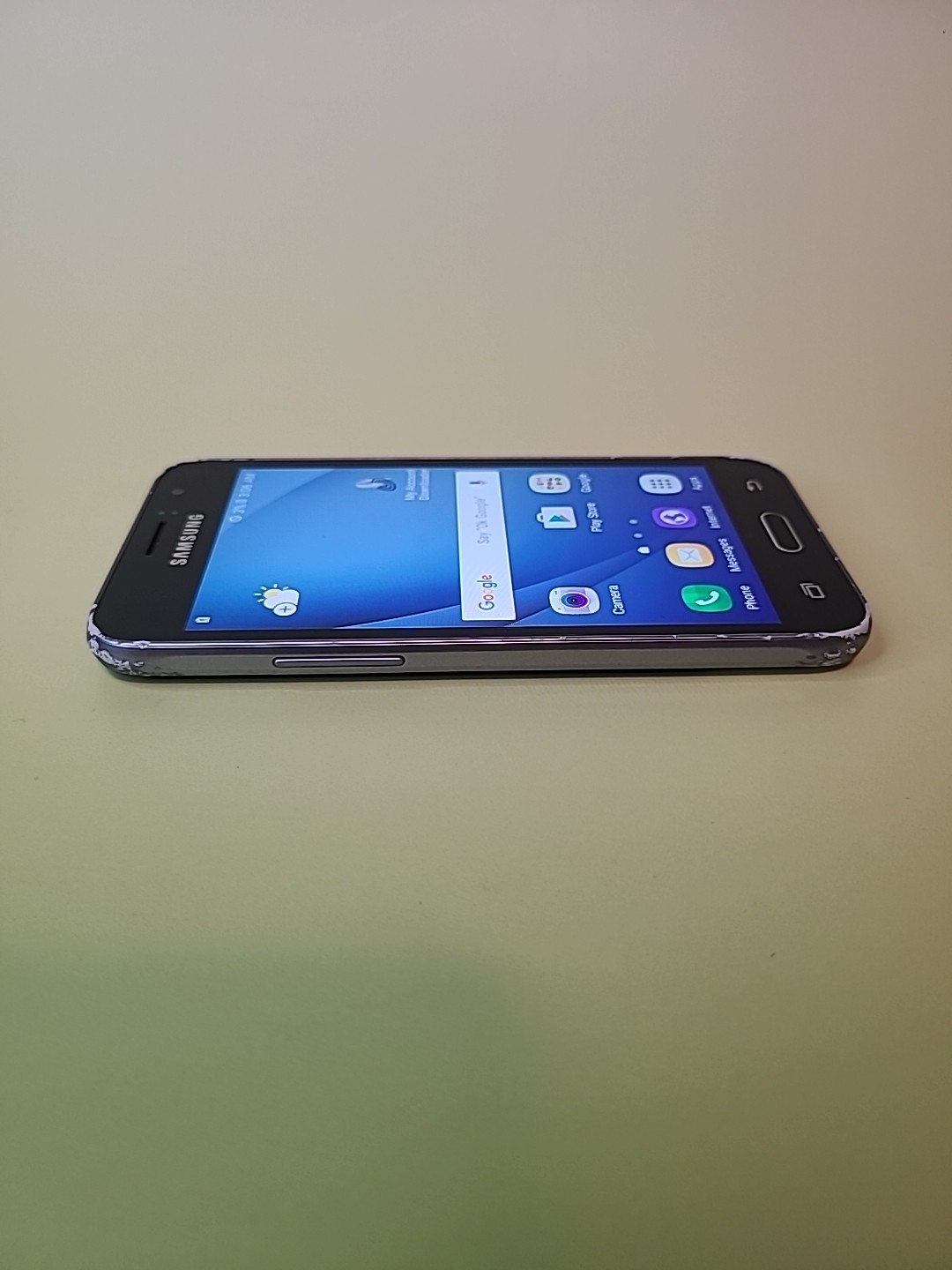 Samsung Galaxy Luna SM-S120VL TracFone 8GB Black – Works Great