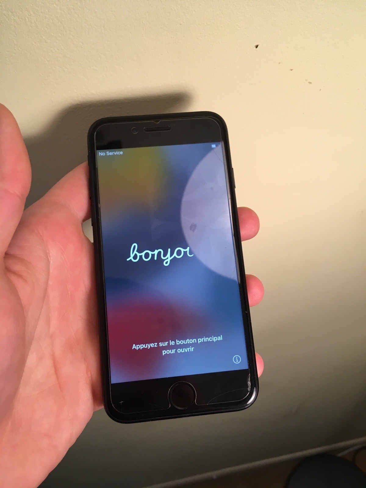 Apple Iphone 7 Black 32GB carrier unlocked 74% battery life