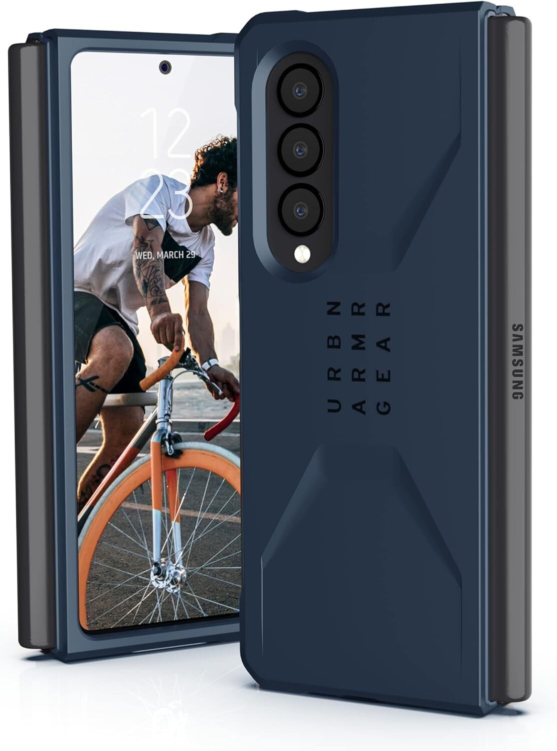 Samsung Galaxy Z Fold 3 Case Heavy Duty Hard PC Luxury Premium Protective