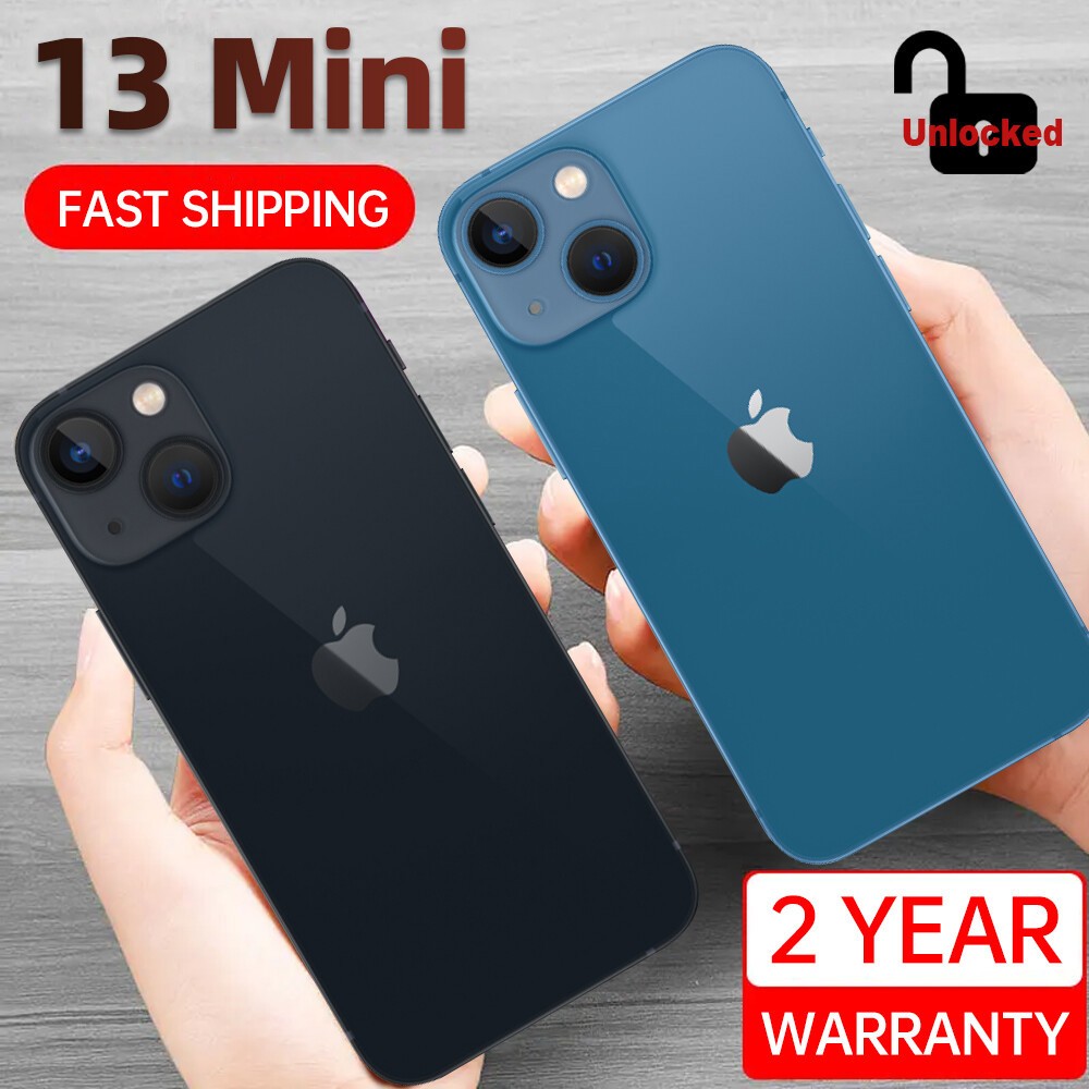 NEW Apple iPhone 13 Mini 128GB 256GB 5.4″ Unlocked in SEALED BOX US Fast Ship 5G