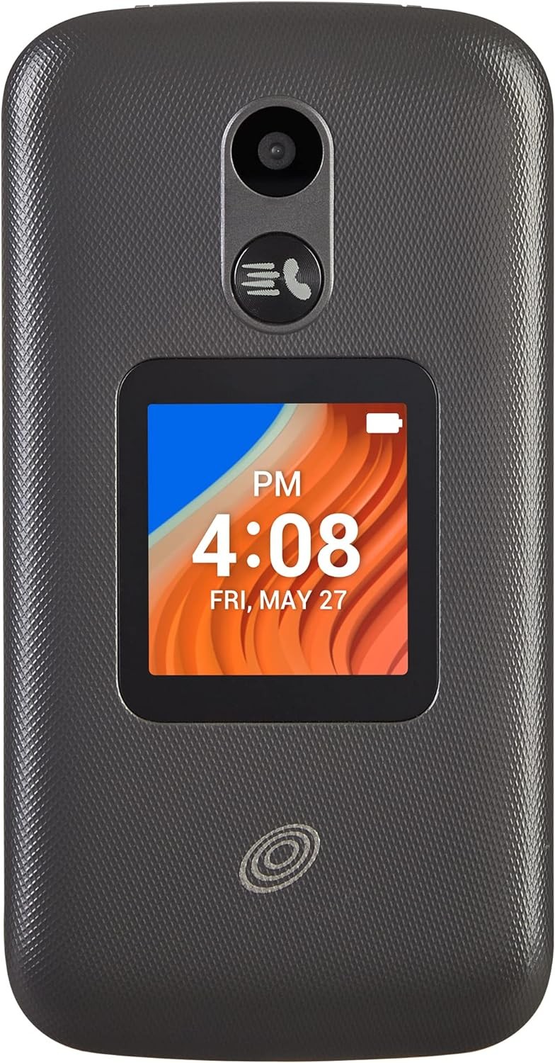 TCL Flip 2 16GB 4G LTE Flip Phone T408DL – (Tracfone Only)