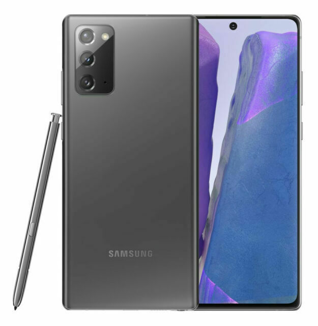 Samsung Galaxy Note 20 SM-N9810 5G 6.7″ 8GB/256GB Dual Sim Phone OPEN BOX GREY