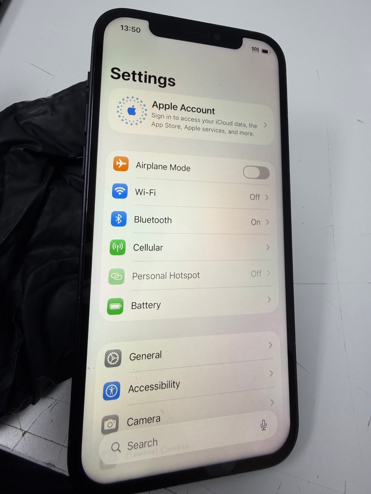 Apple iPhone 12 BLACK 128GB Unlocked -Battery 98% Very Good 4