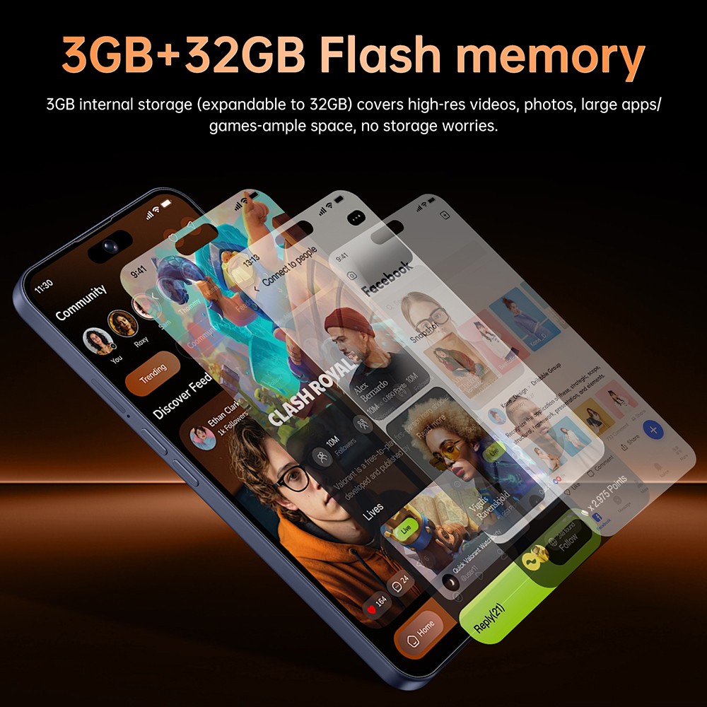 2026 G17 Pro Max 5G Unlocked Cell Phone Android Dual SIM 32GB Smartphone Mobile