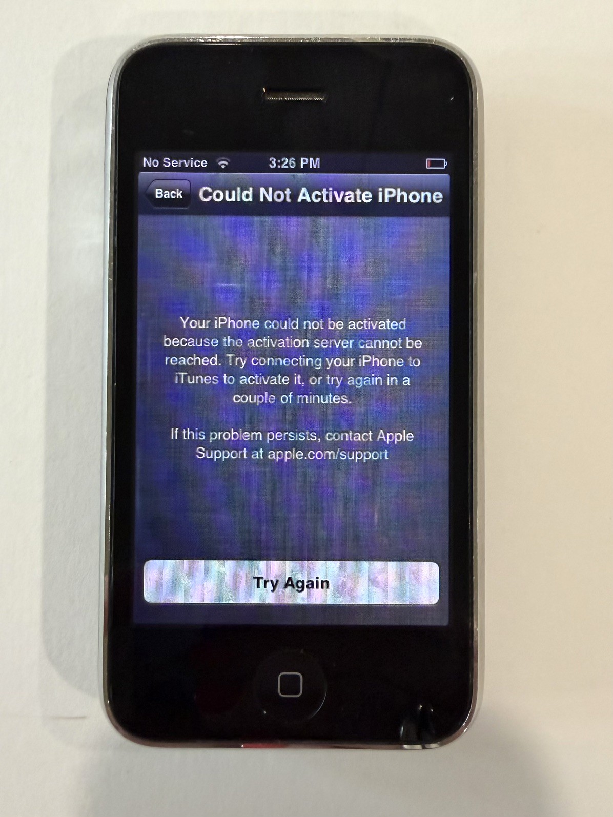 Apple iPhone 3GS A1303 Black Bar Smartphone 2MP Camera Wi-Fi iOS Mobile Phone