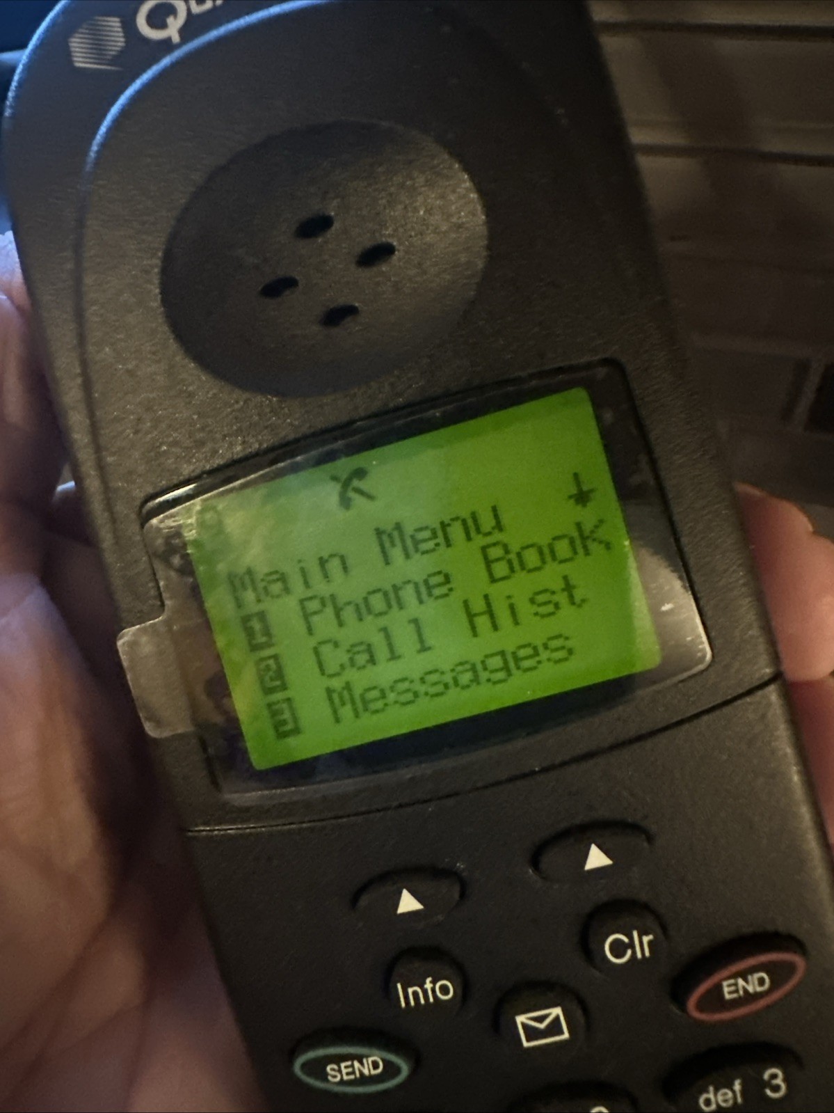 Qualcomm GSP-1600 Globalstar Tri-Mode Satellite Cellular Mobile Phone No Battery