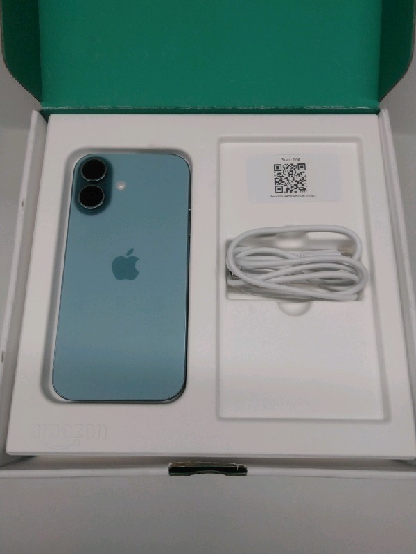 Apple iPhone 16 iOS Smartphone Teal 6.1″ OLED 256GB Wi-Fi Unlocked US Version