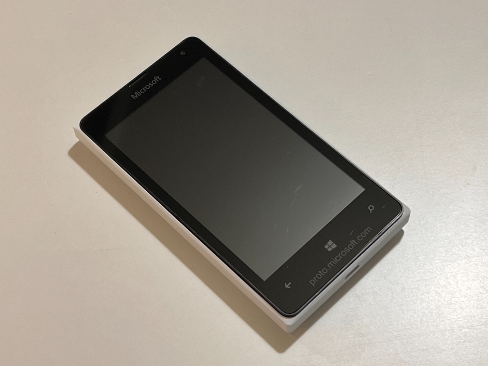 Nokia Lumia 435 Prototype – RM-1071 – White – With Battery