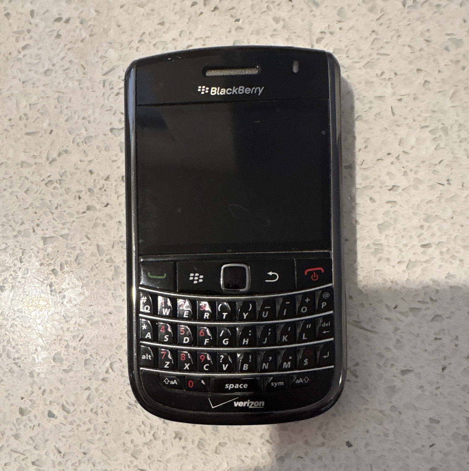 BlackBerry Bold 9650 32GB Black Verizon QWERTY Bar Smartphone Cell Phone