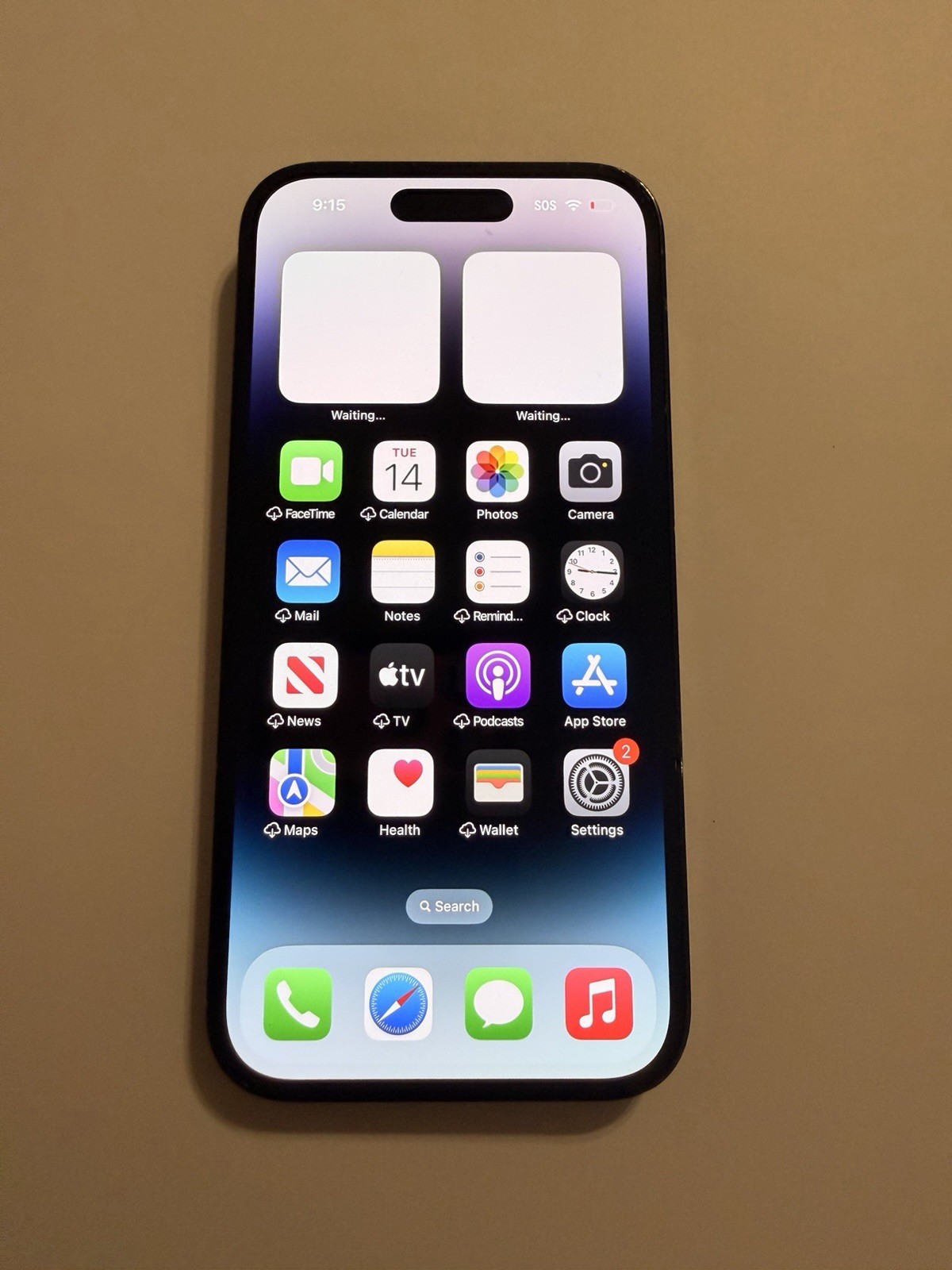 Apple iPhone 14 Pro – 128 GB – Space Black (T-Mobile) Fair A2650