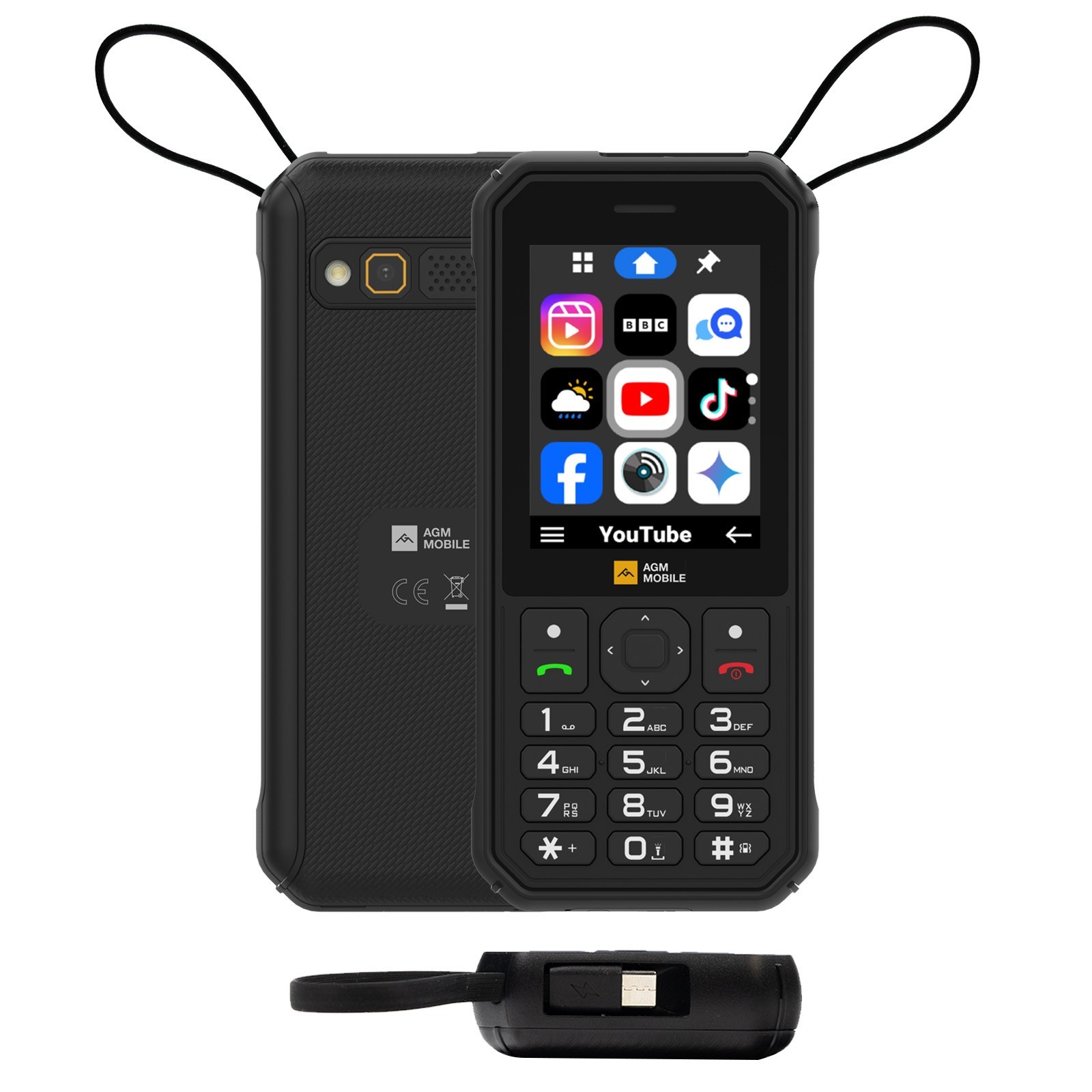 AGM M11 Hotspot LTE 4G Wireless WiFi Router Mobile Broadband 4000mAh T-Mobile