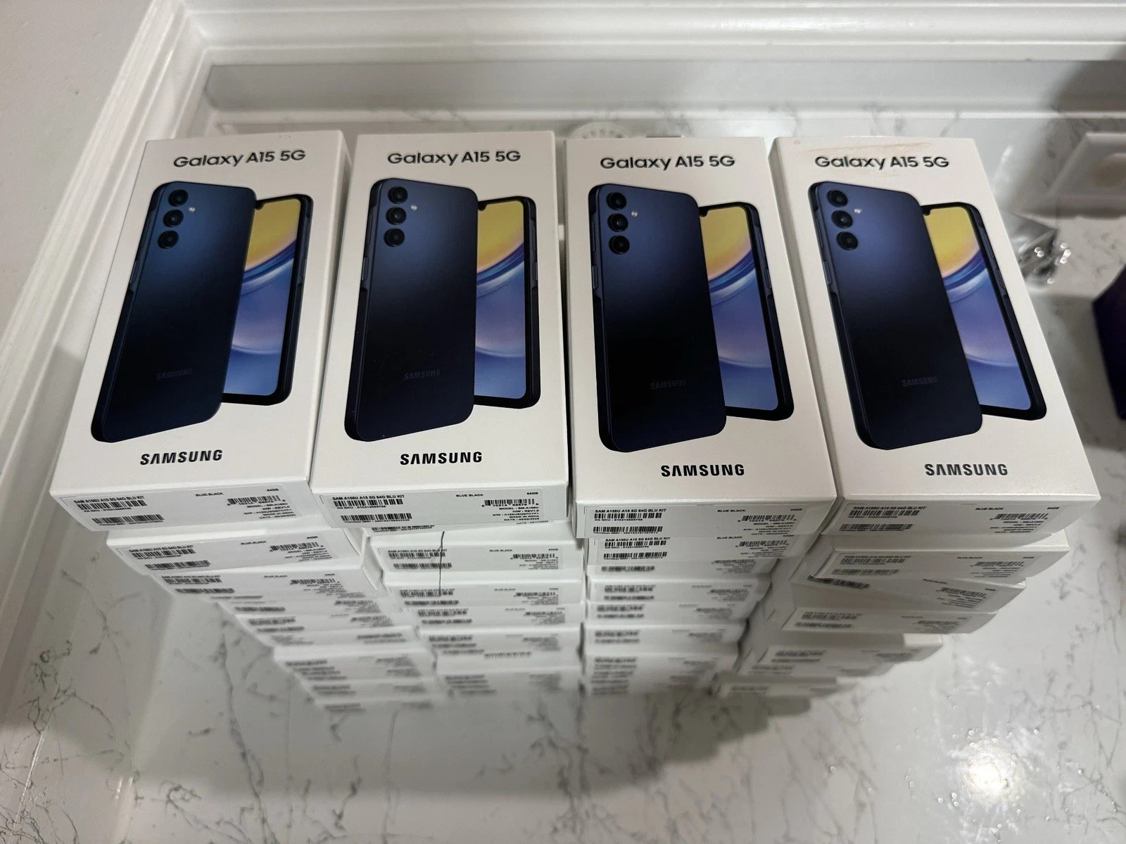 Brand New Sealed Samsung Galaxy A15 5G 64GB Factory Unlocked 6.5” – Blue Black