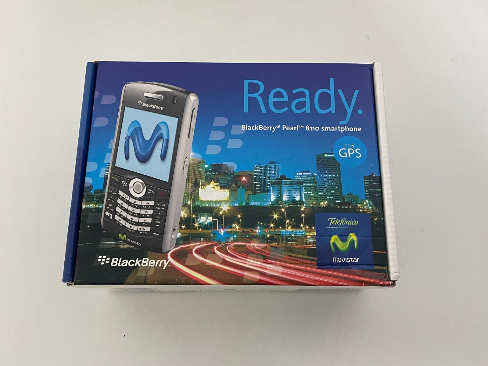 BRAND NEW BLACKBERRY 8110 PEARL UNLOCKED PHONE – 2MP CAMERA – BLUETOOTH – WAP