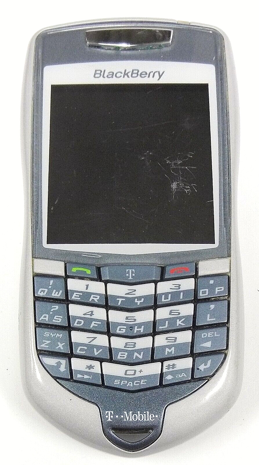 BlackBerry 7100 T / 7100t – Gray and Blue ( T-Mobile ) Very Rare RIM Smartphone