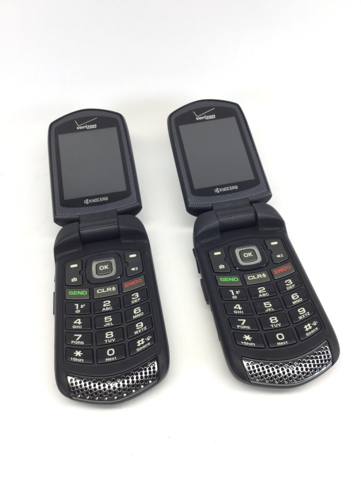 (X2) Kyocera DuraXV+ E4520PTT Verizon Rugged Flip – Page Plus – Good Condition!!