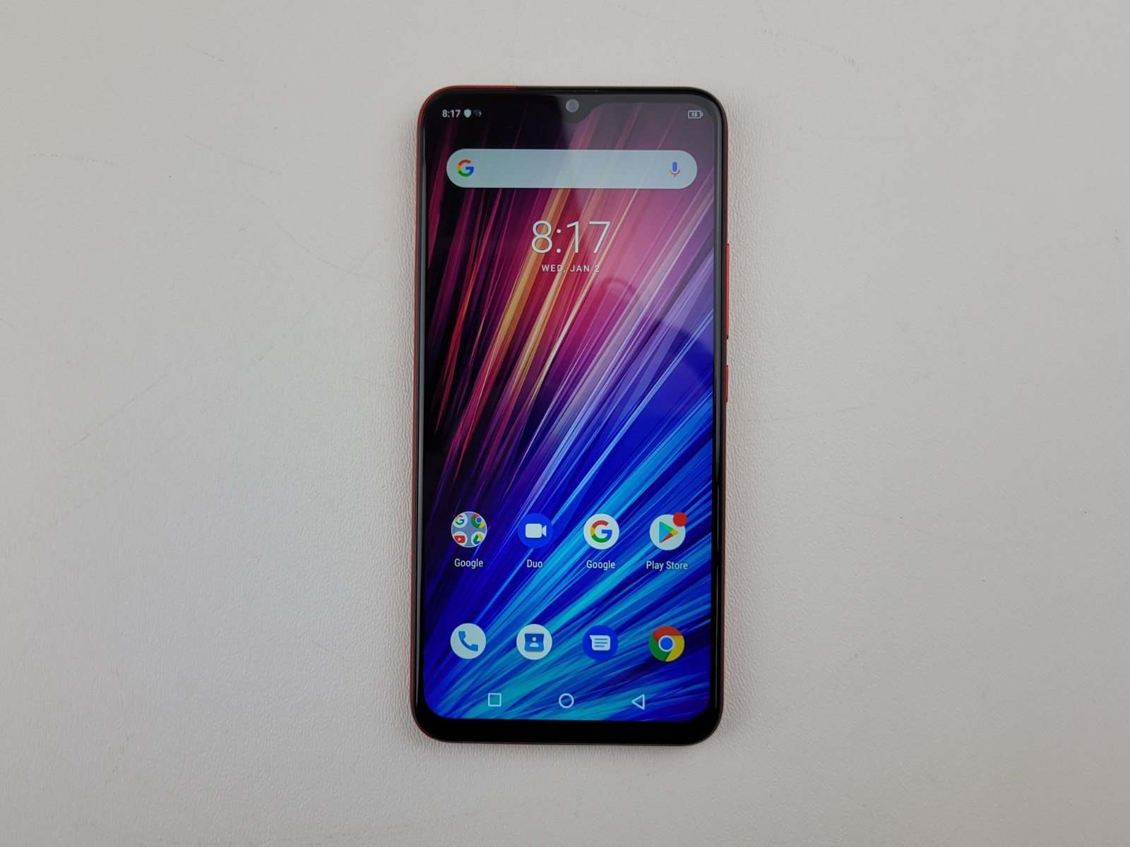 UMIDIGI F1 – 64GB – Red (GSM Unlocked) Dual SIM Smartphone – BLEMISHED – H7939