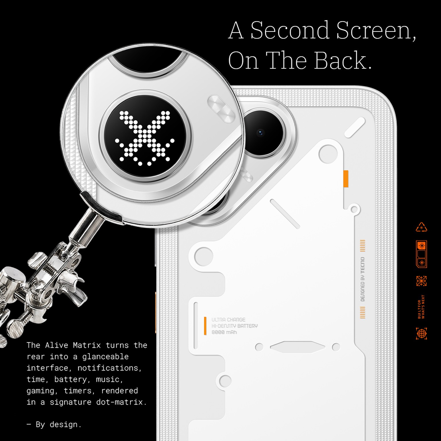 Tecno Pova 8 5G Factory Unlocked Dual SIM 6GB RAM 128GB Storage NFC 8000mAh