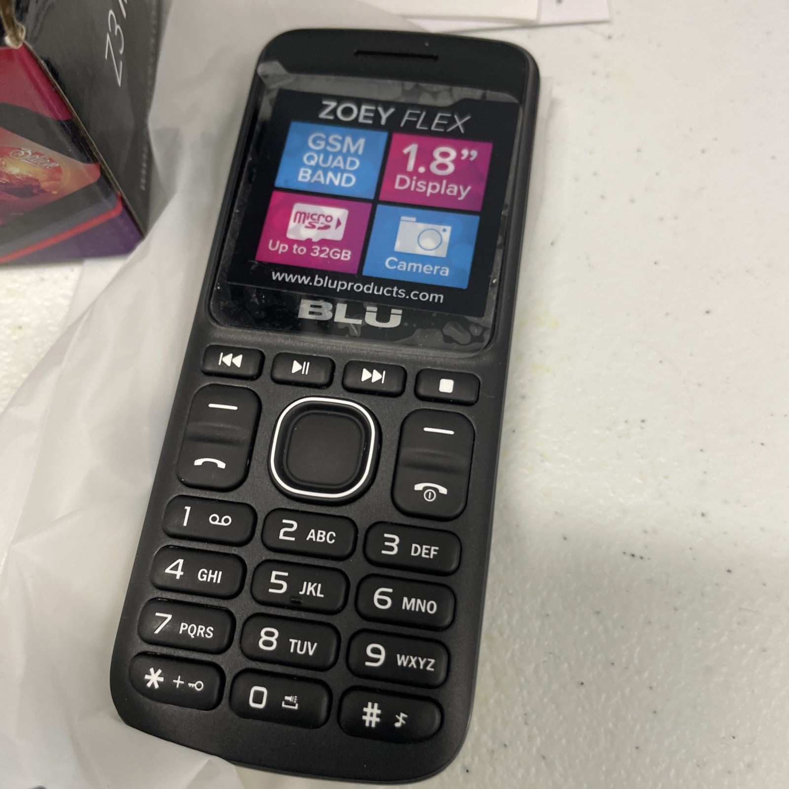 BLU Z3 Music GSM Unlocked 1.8″ Dual Sim FM Radio Cellphone –